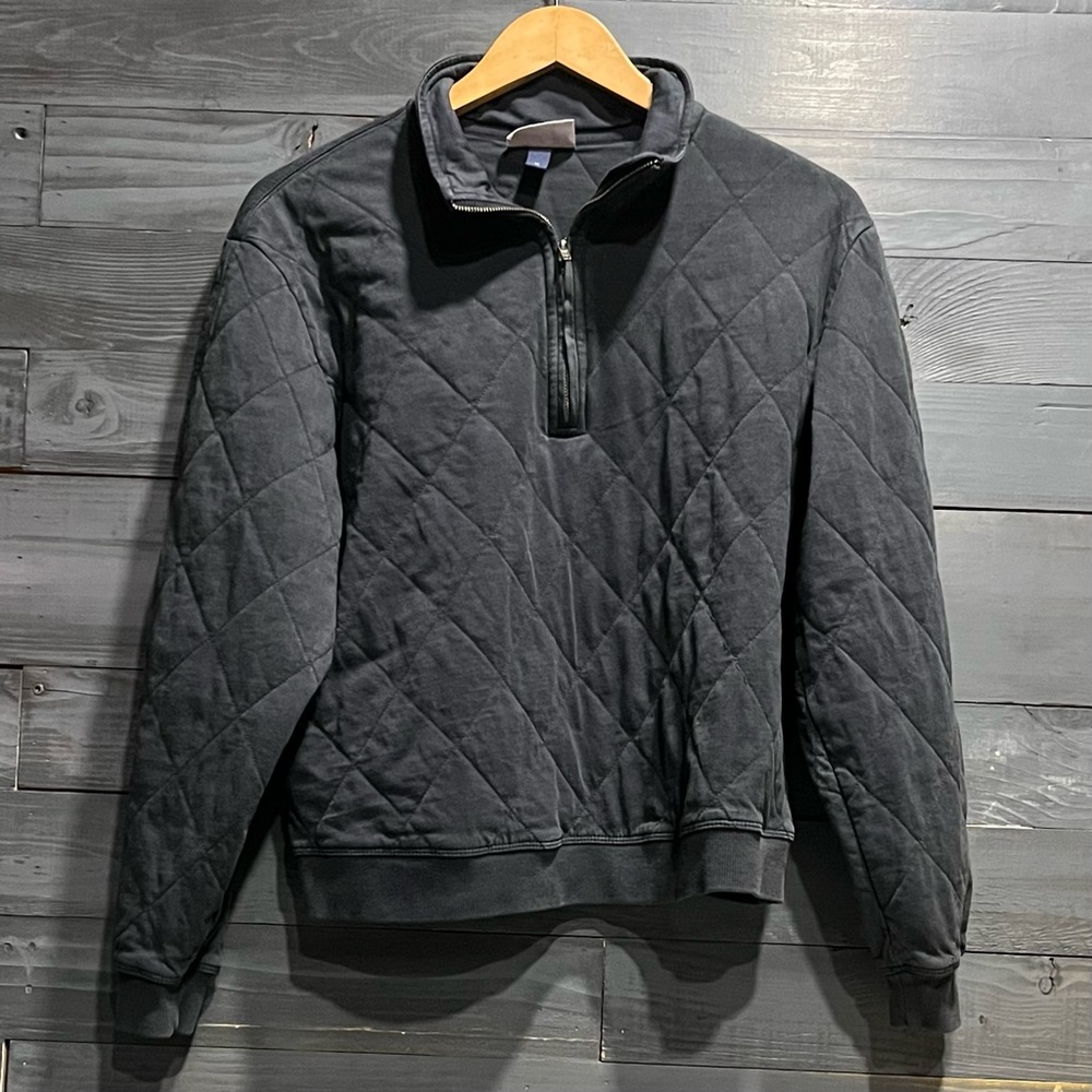 Universal Thread Quilted Black Women’s Pullover Size Medium